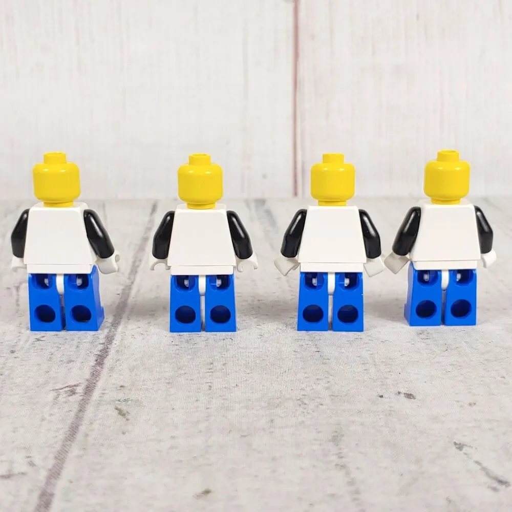 Lot 4 LEGO Aquazone Minifigures - Aquanaut 6175, 6195, 1822, 6125 Diver - Aqu001